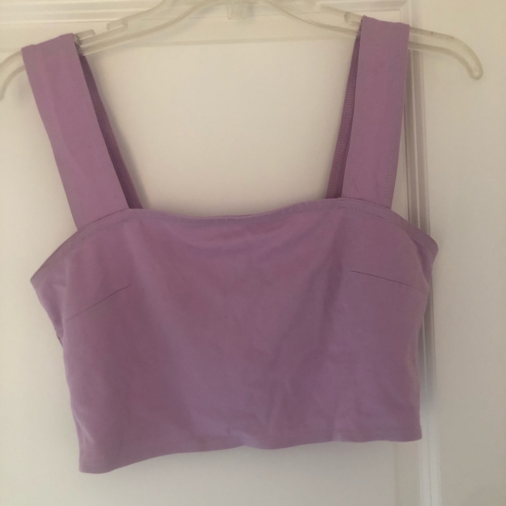 Urban outfitters purple crop top! Super cute
